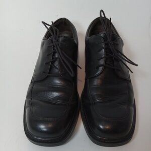 Dockers ACS Air Cushioned System Mens US 10.5 M Leather Shoes Loafers Black